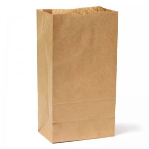 zak papier voedsel papieren zak bruin gerecycled luxe winkelen supermarkt zak papier